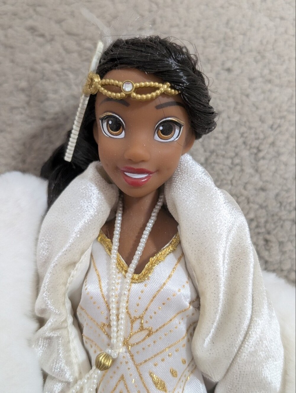 Disney Tiana Holiday Doll
